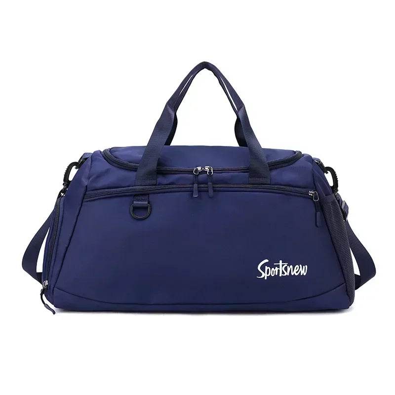 Large Capacity Gym Bag — Wet/Dry Separation, Shoe Compartment