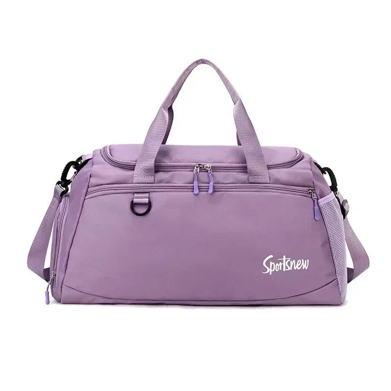 Large Capacity Gym Bag — Wet/Dry Separation, Shoe Compartment