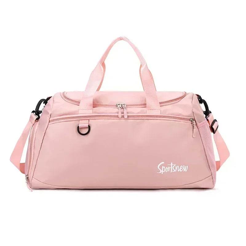 Large Capacity Gym Bag — Wet/Dry Separation, Shoe Compartment