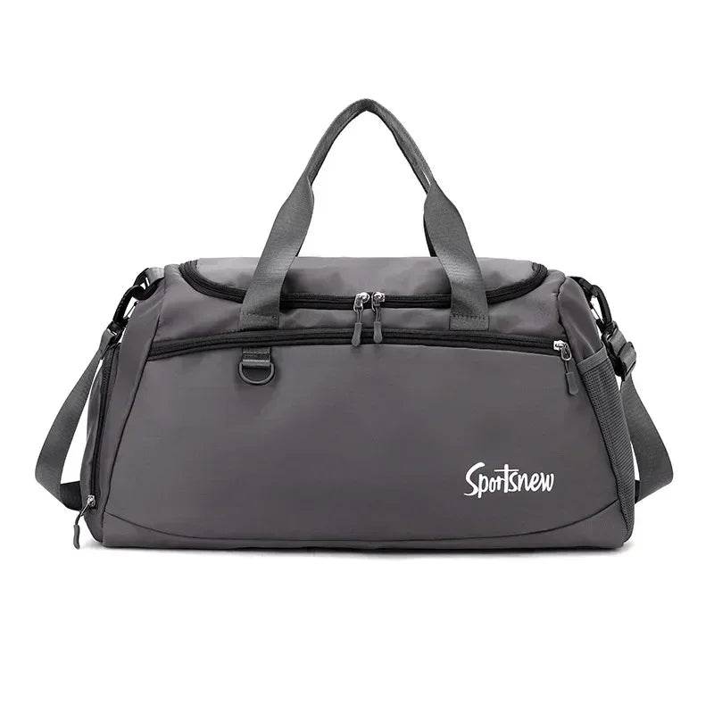 Large Capacity Gym Bag — Wet/Dry Separation, Shoe Compartment