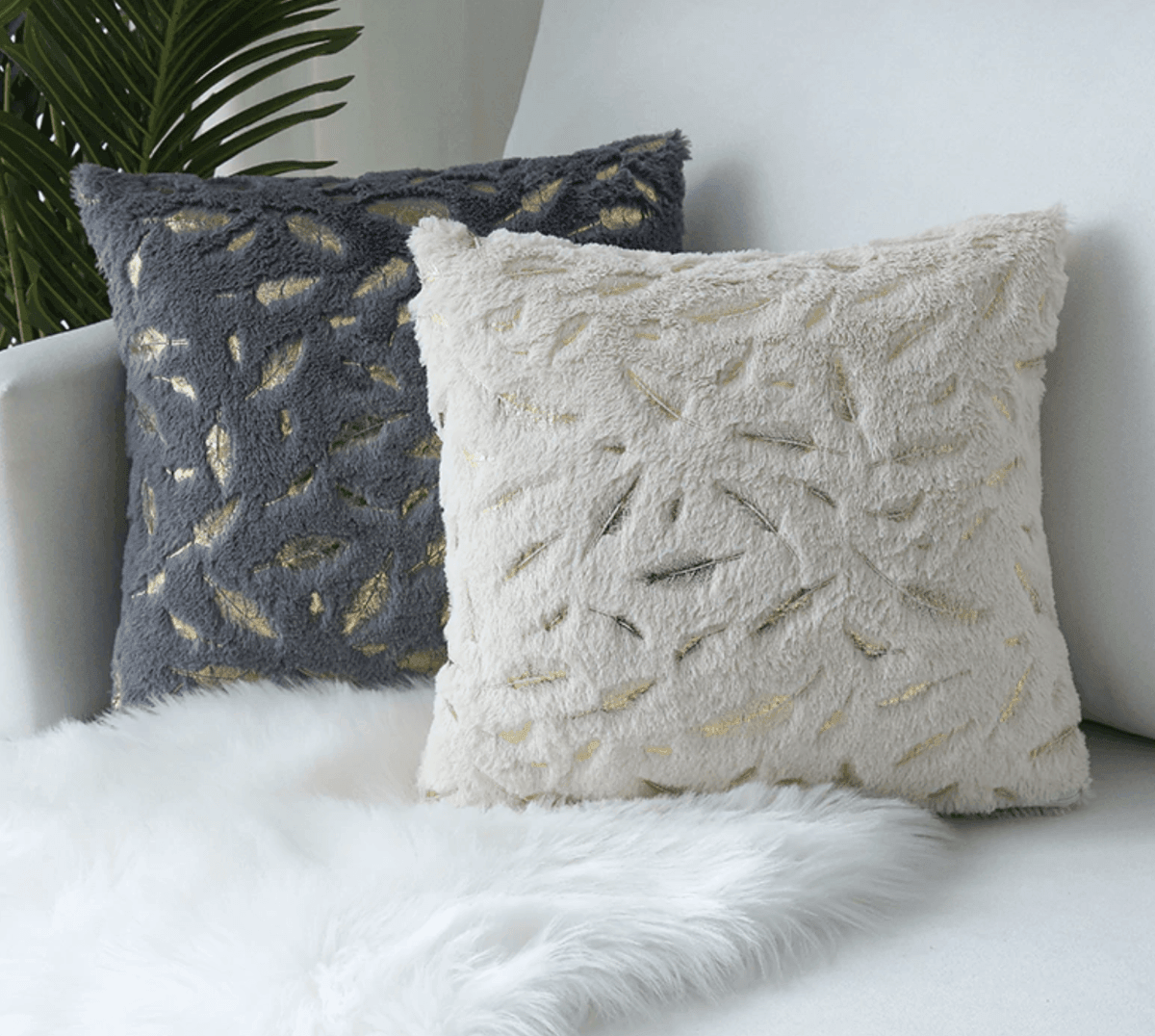 Dixie Plush Velvet Throw Pillow