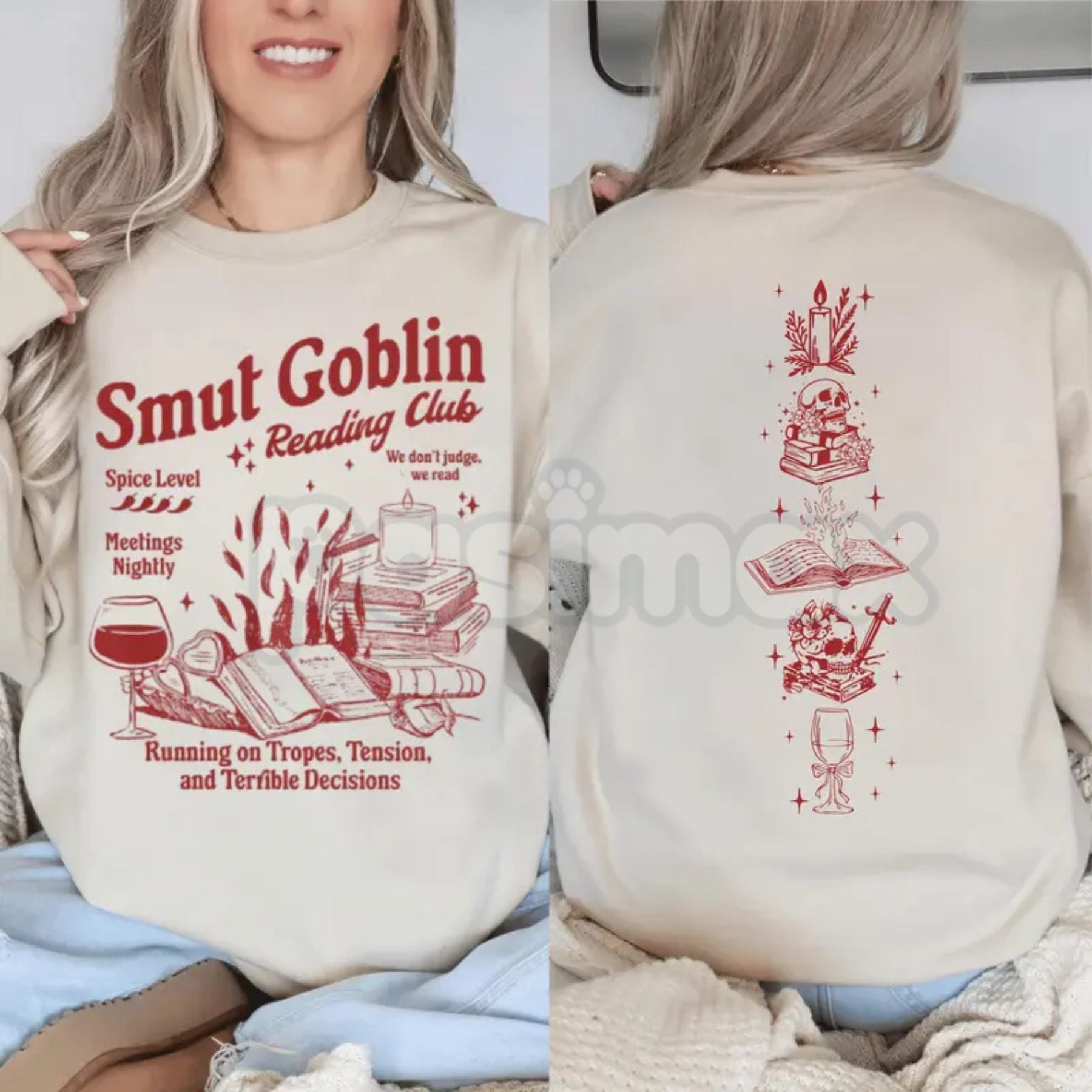 Smut Goblin Dark Romance Sweatshirt
