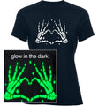 Dead Inside Skeleton Heart Glow-in-the-Dark Tee