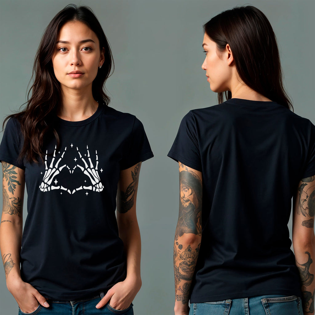 Dead Inside Skeleton Heart Glow-in-the-Dark Tee