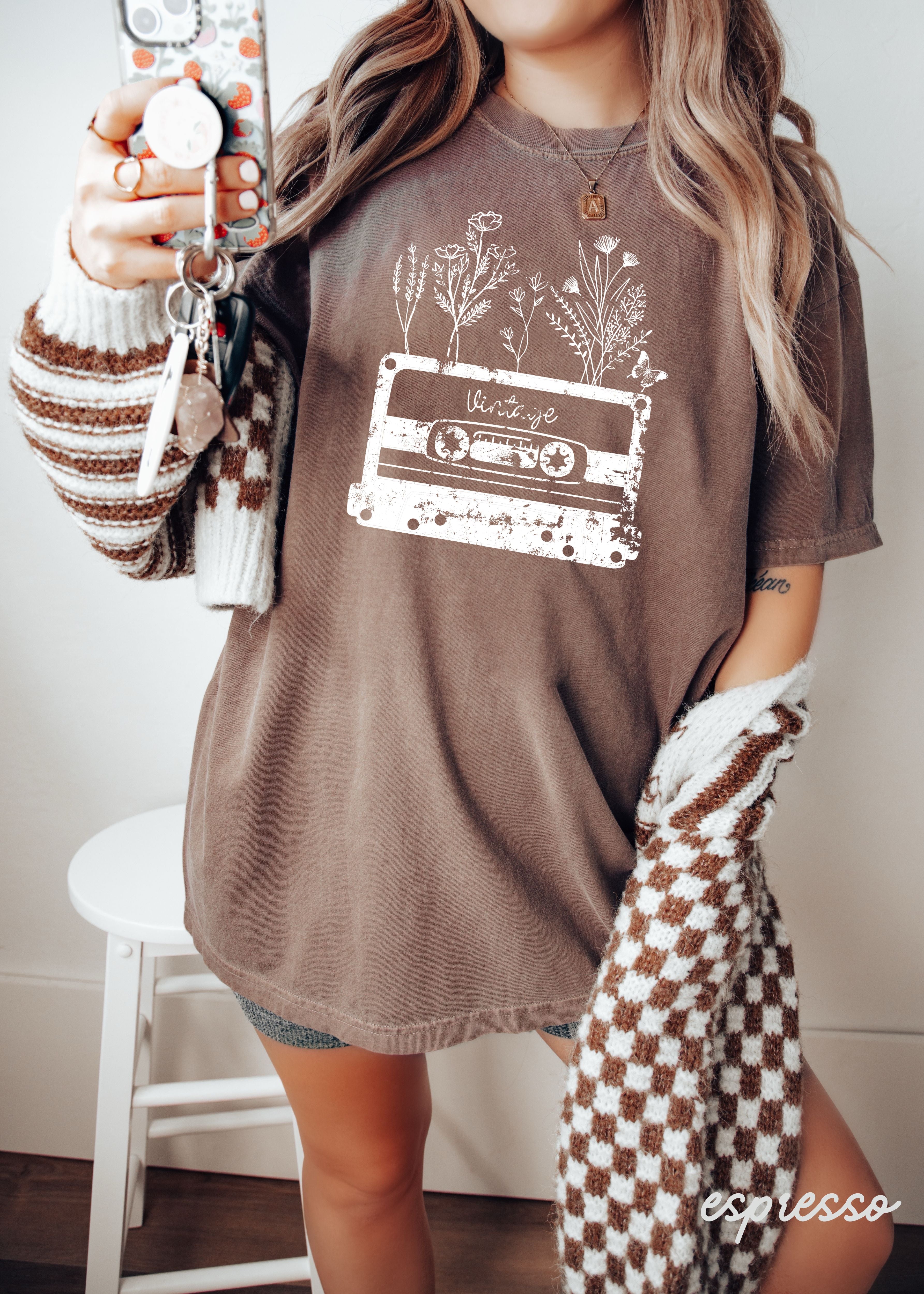 Floral Vintage Tape Tee