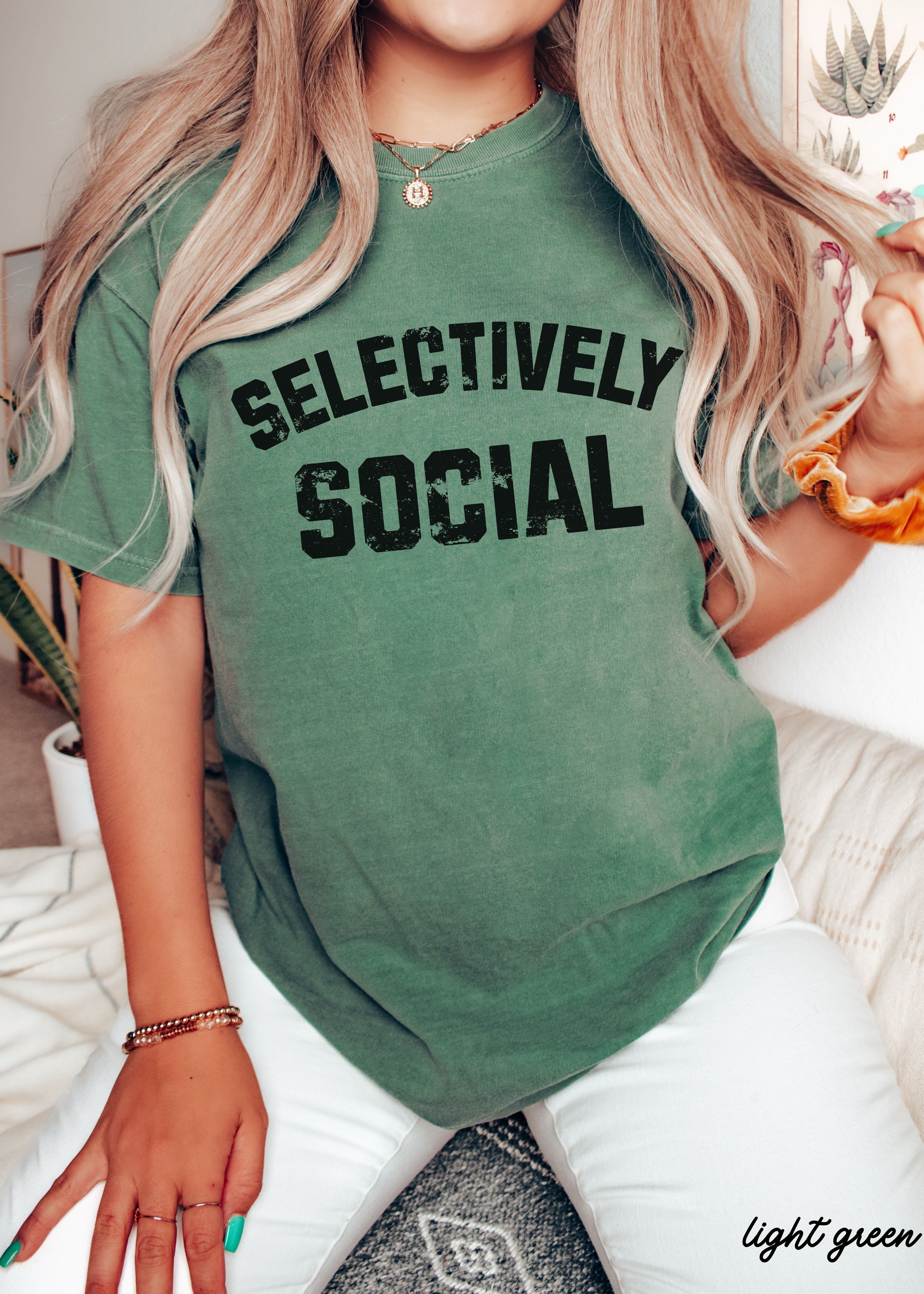 Selectively Social Tee