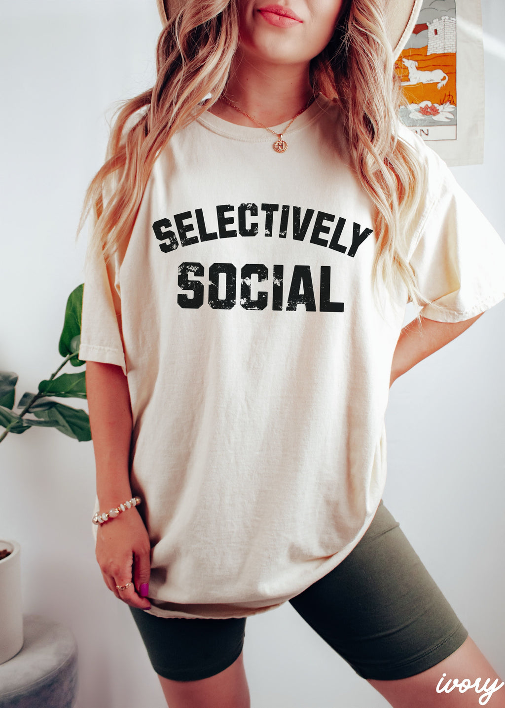 Selectively Social Tee