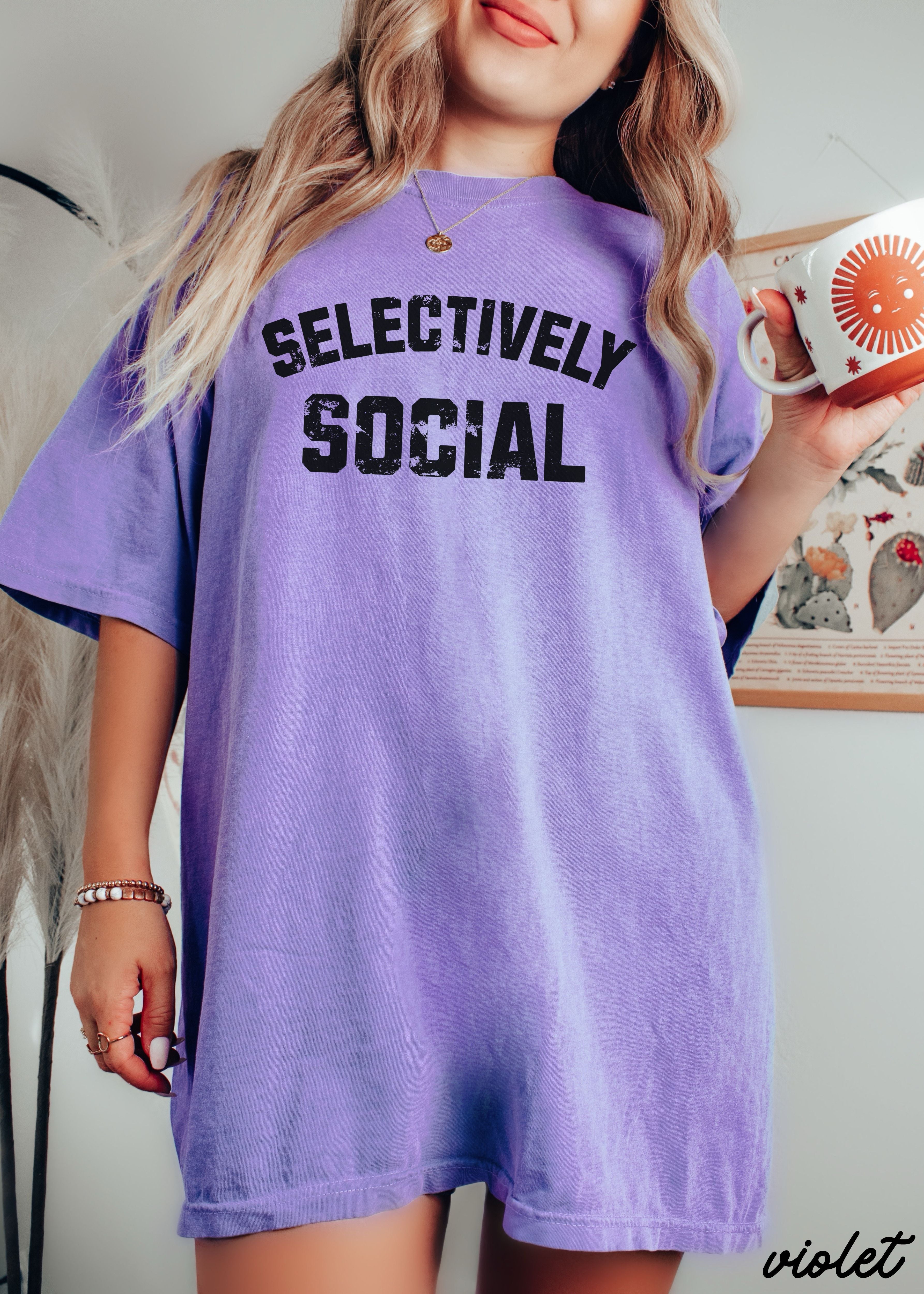 Selectively Social Tee
