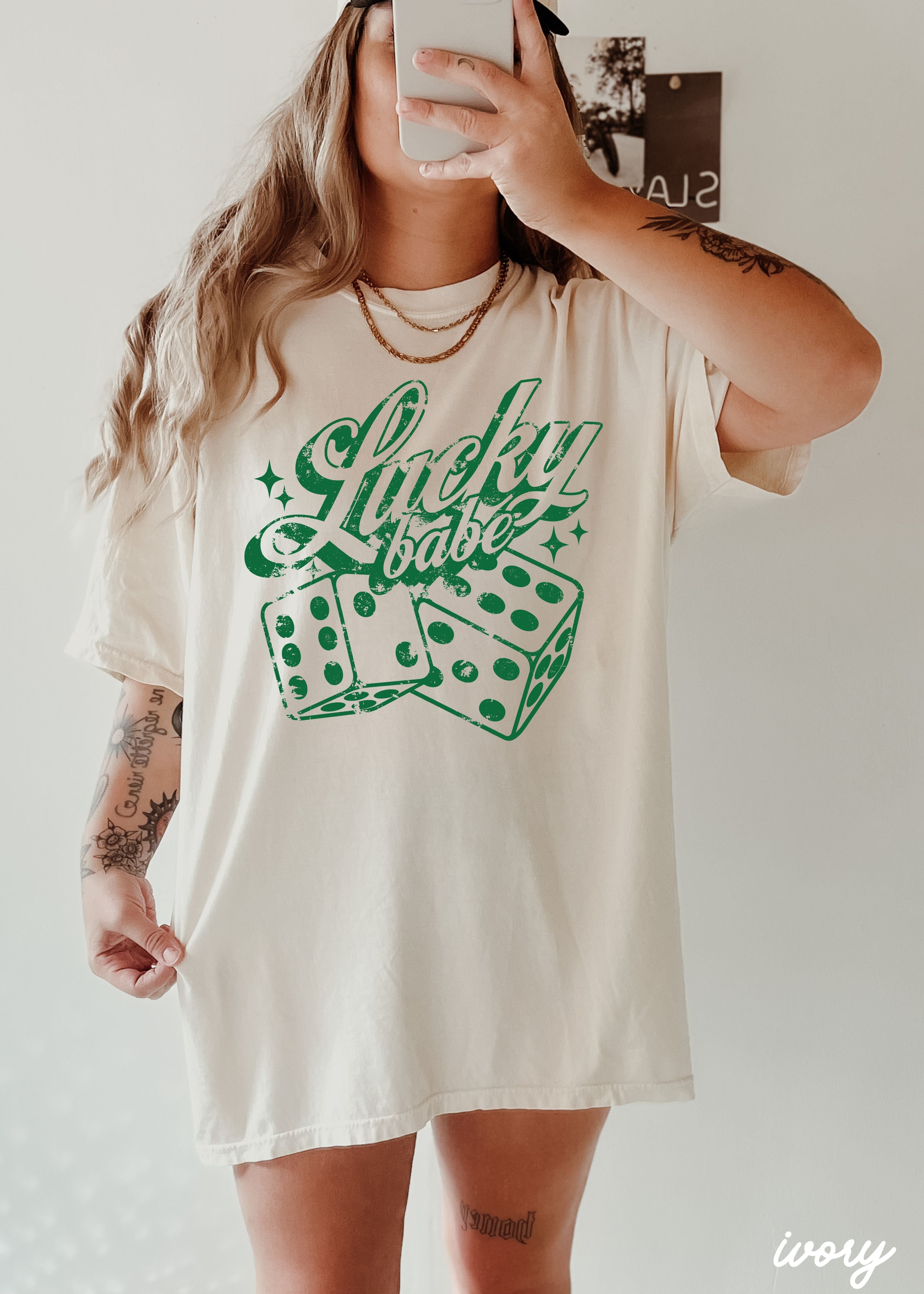Lucky Babe Dice Tee