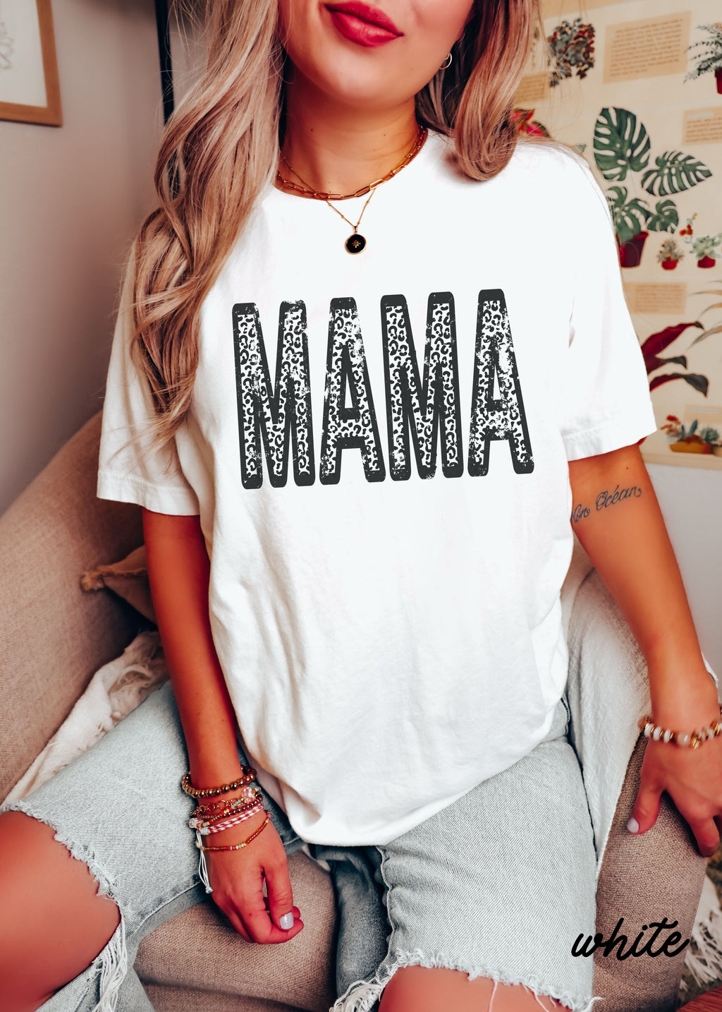 Leopard Mama Tee