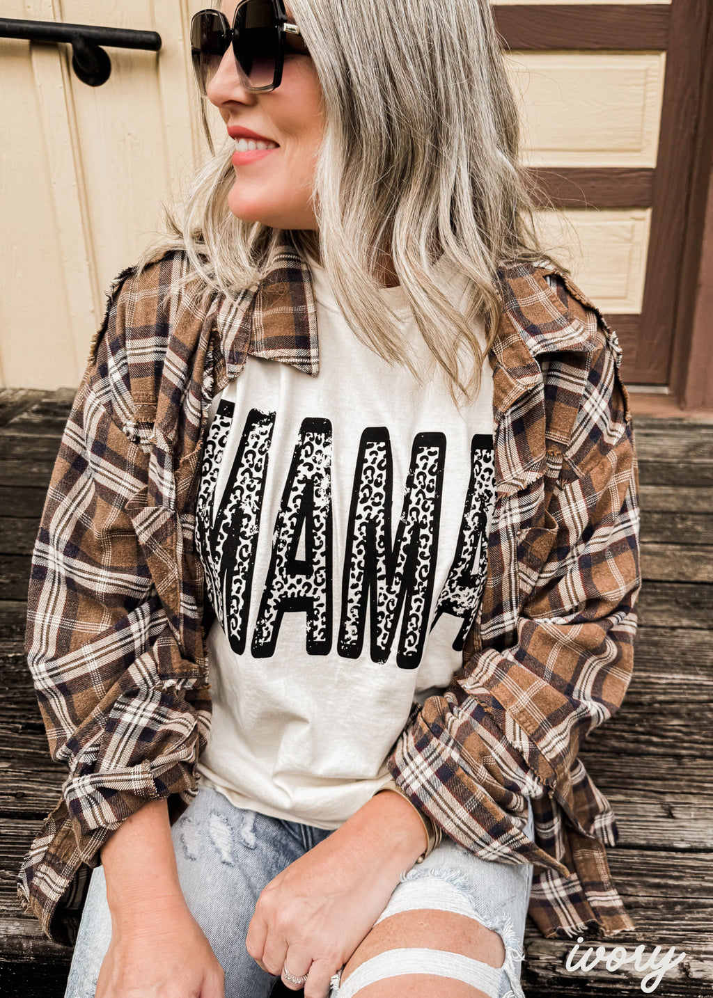 Leopard Mama Tee