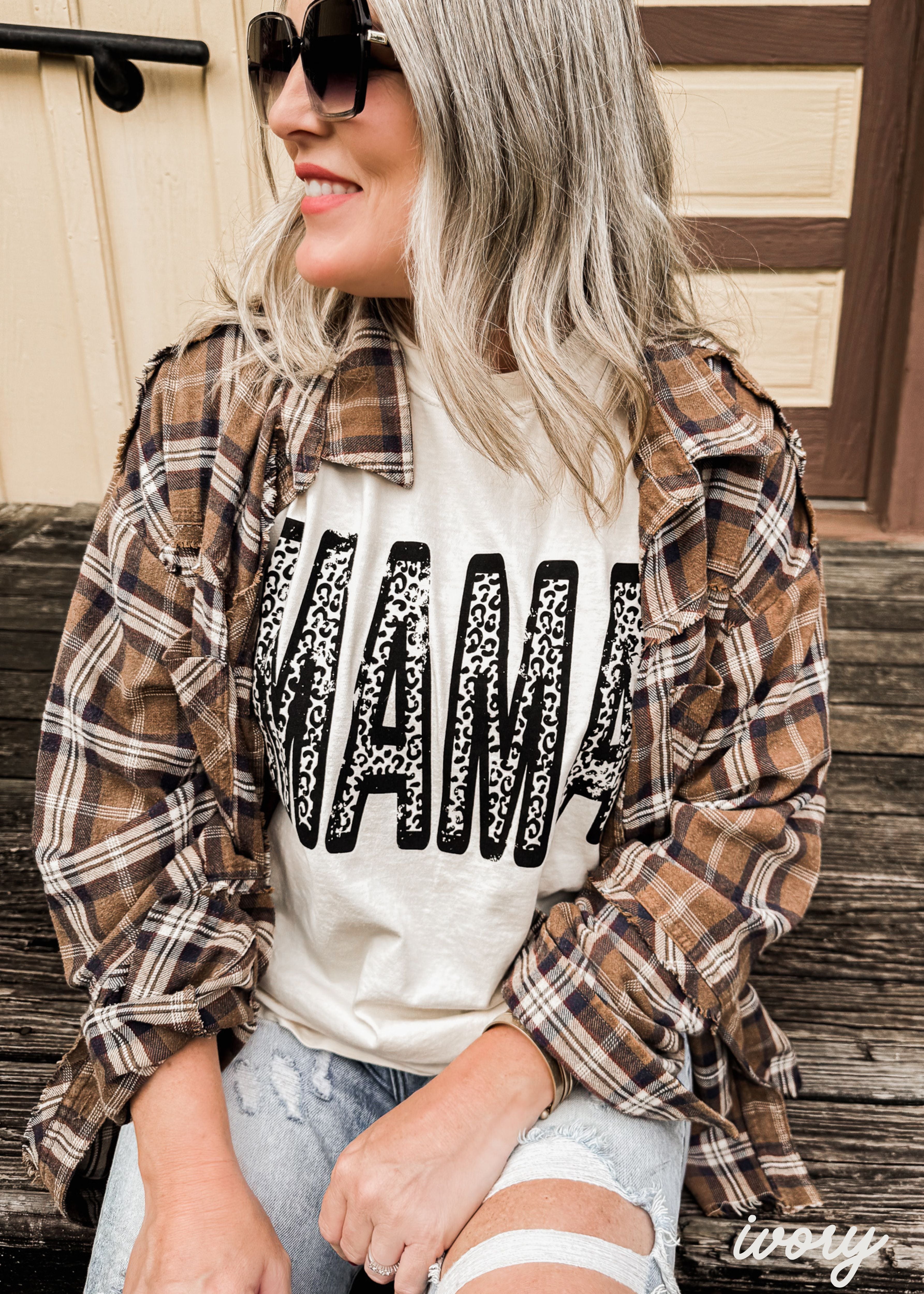 Leopard Mama Tee
