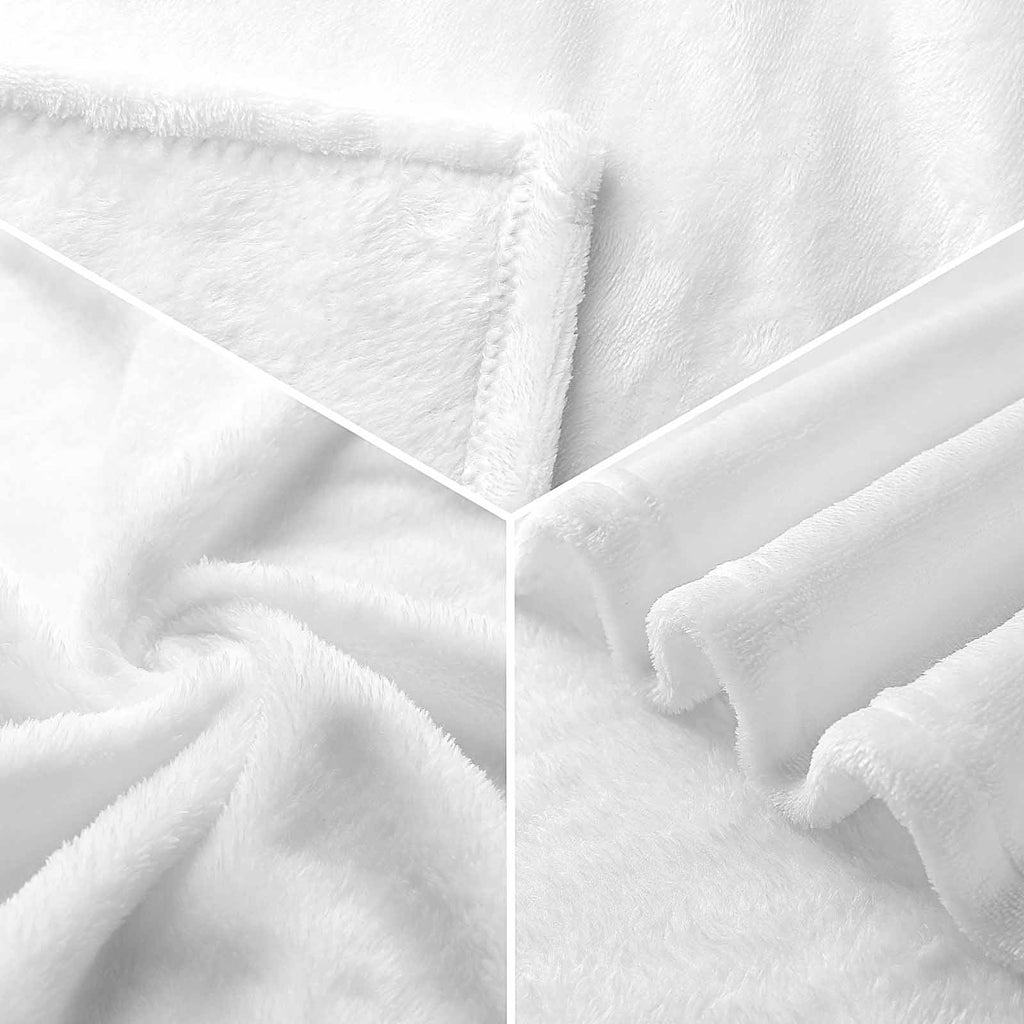 Black & Silver Vintage Damask Throw Blanket