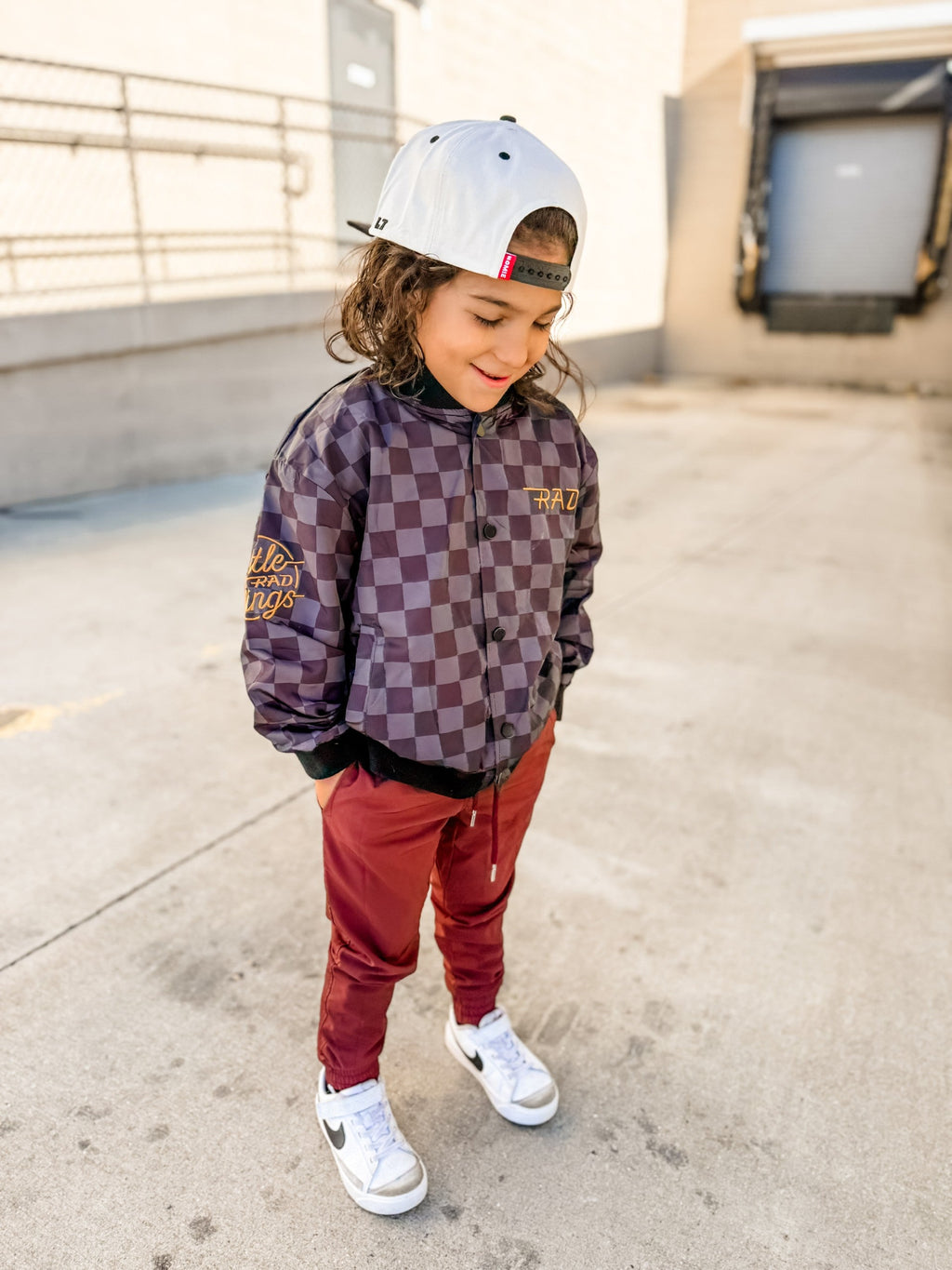 Veteran Slim Fit Jogger — Crimson