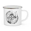 Scenic Route Enamel Camping Mug