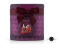 Black Dahlia Satin Jewel Candle