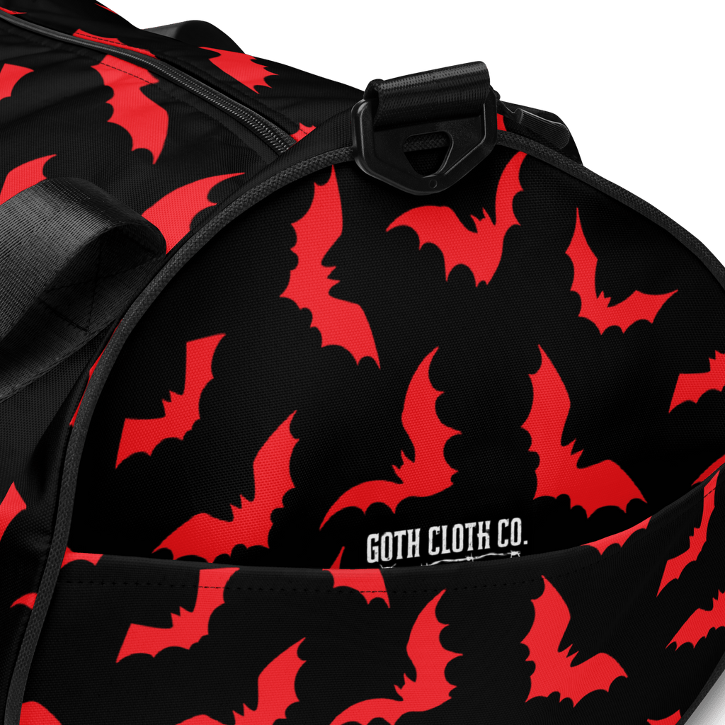 Bloody Bats All-Over Print Gym Bag
