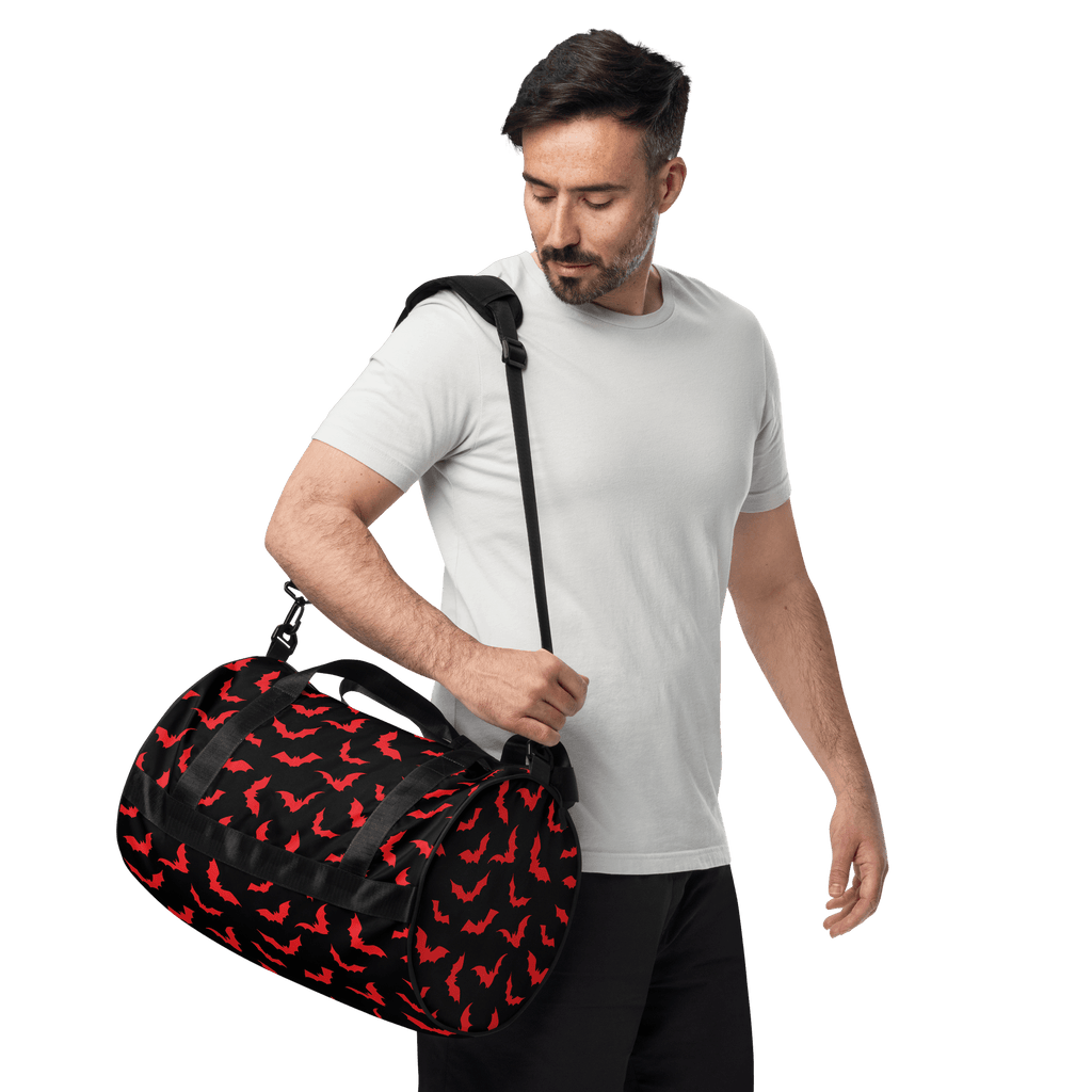 Bloody Bats All-Over Print Gym Bag