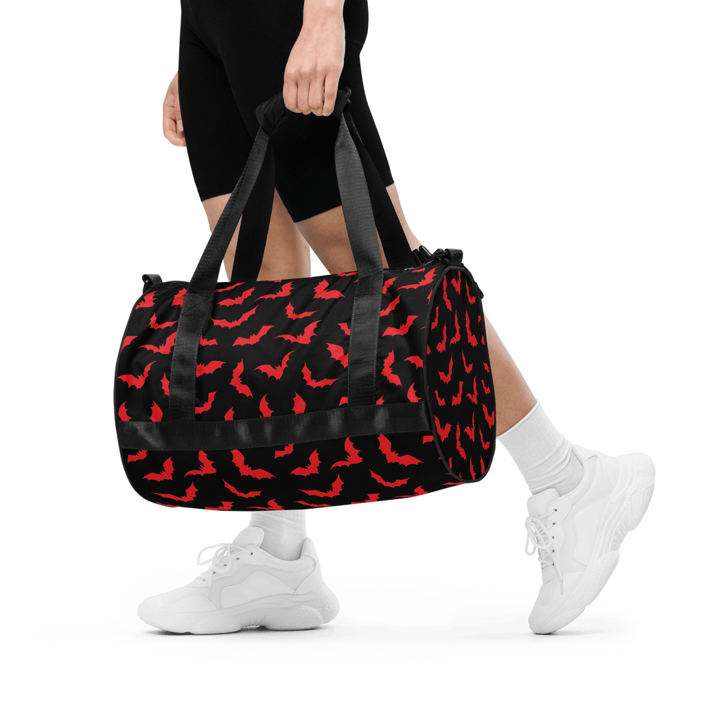 Bloody Bats All-Over Print Gym Bag