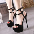 Deadly Gorgeous Platform Heels