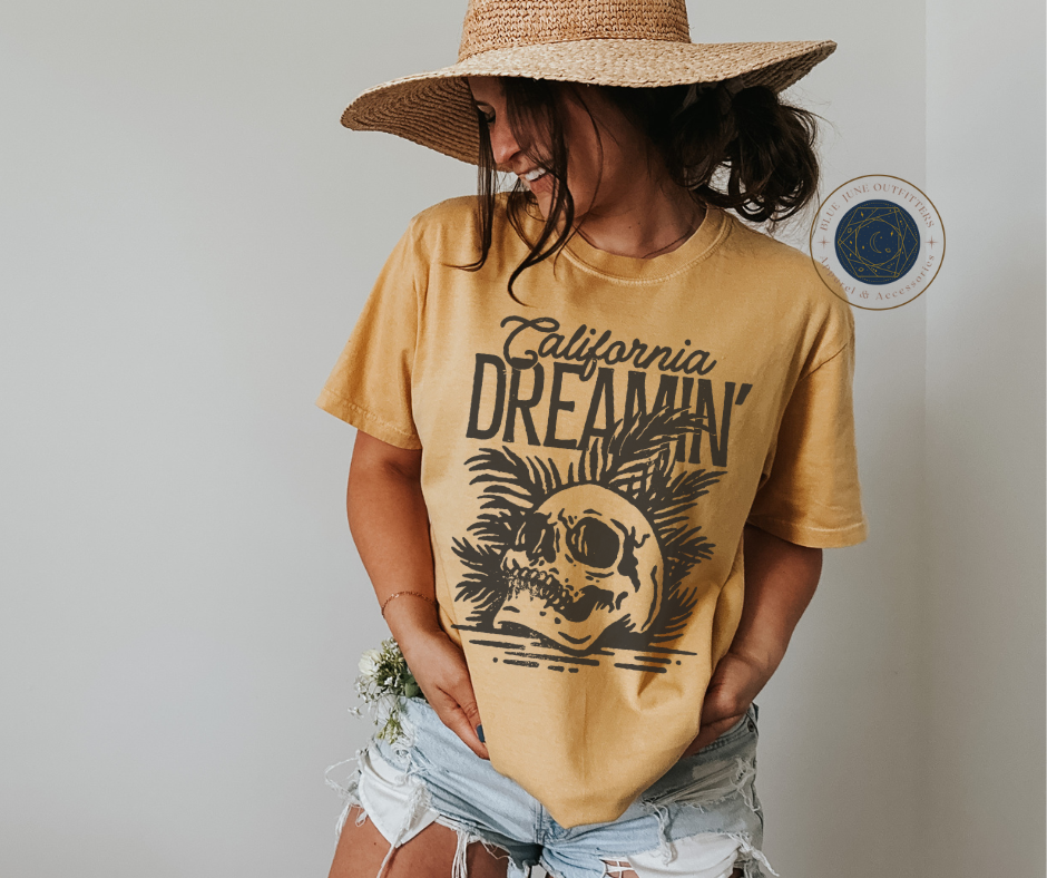 Desert Skull Comfort Colors Tee