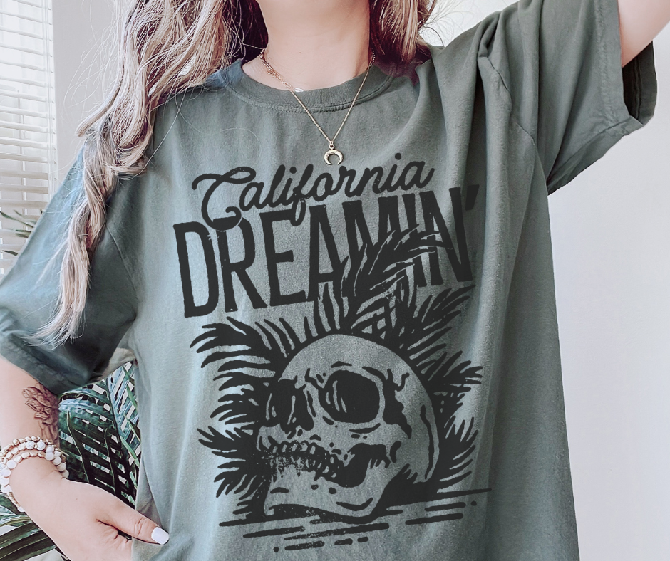 Desert Skull Comfort Colors Tee