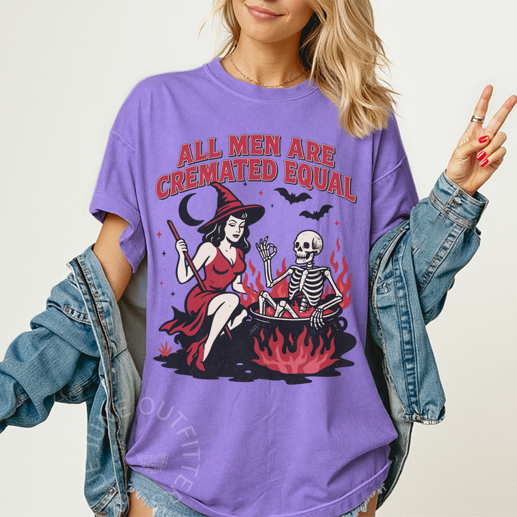 All Men Are Cremated Equal Graphic Tee