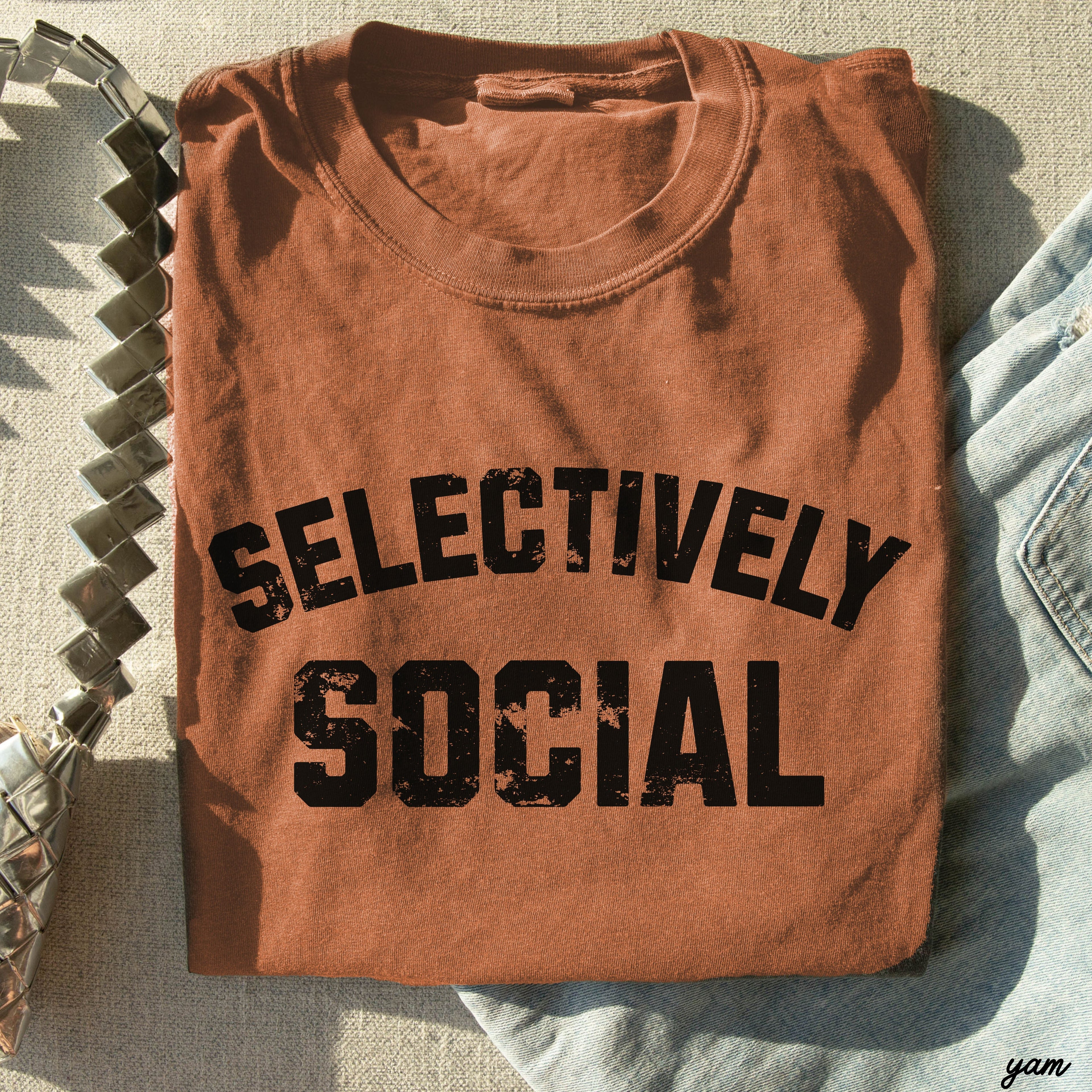 Selectively Social Tee