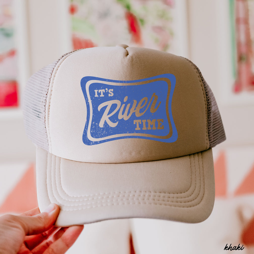 It's River Time Trucker Hat
