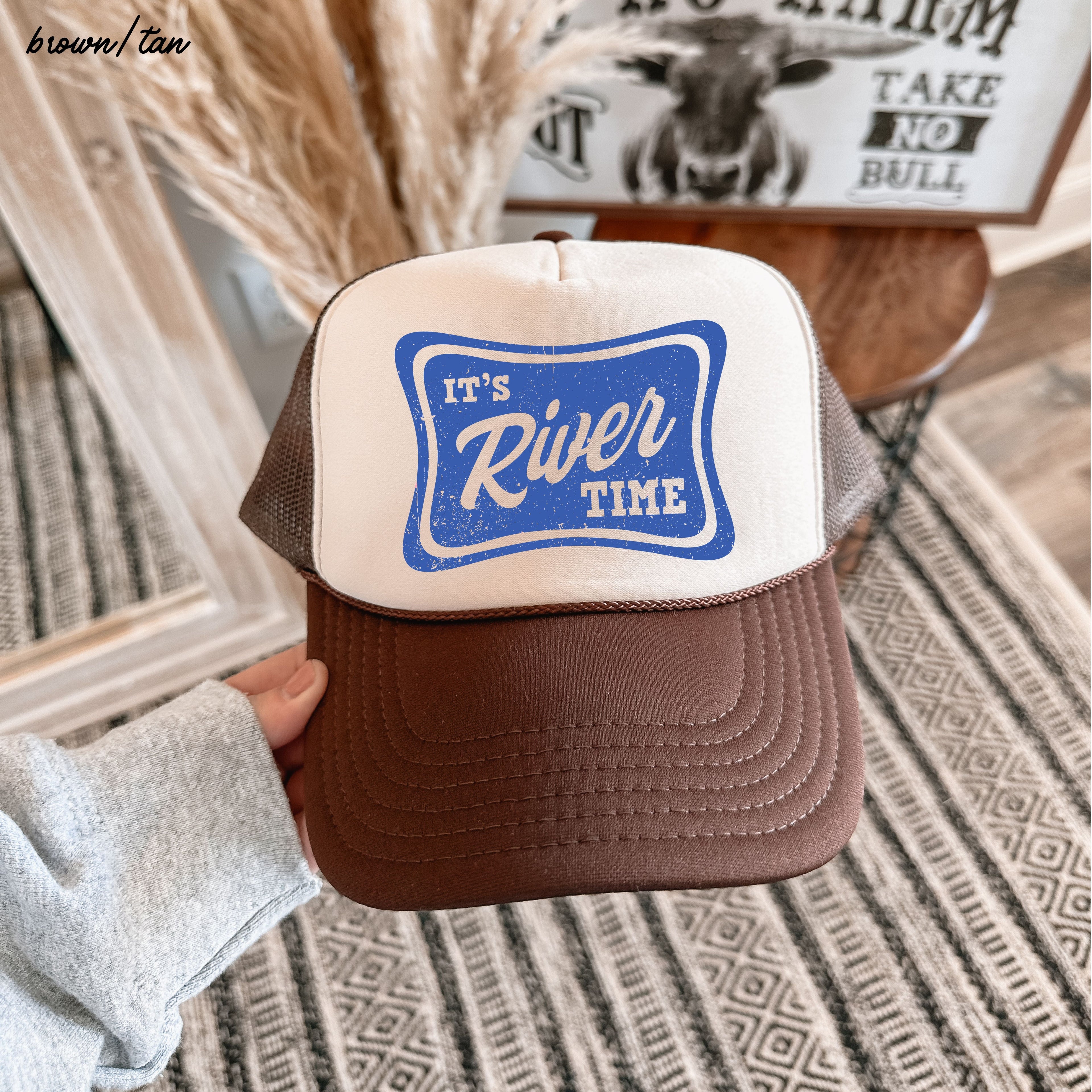 It's River Time Trucker Hat