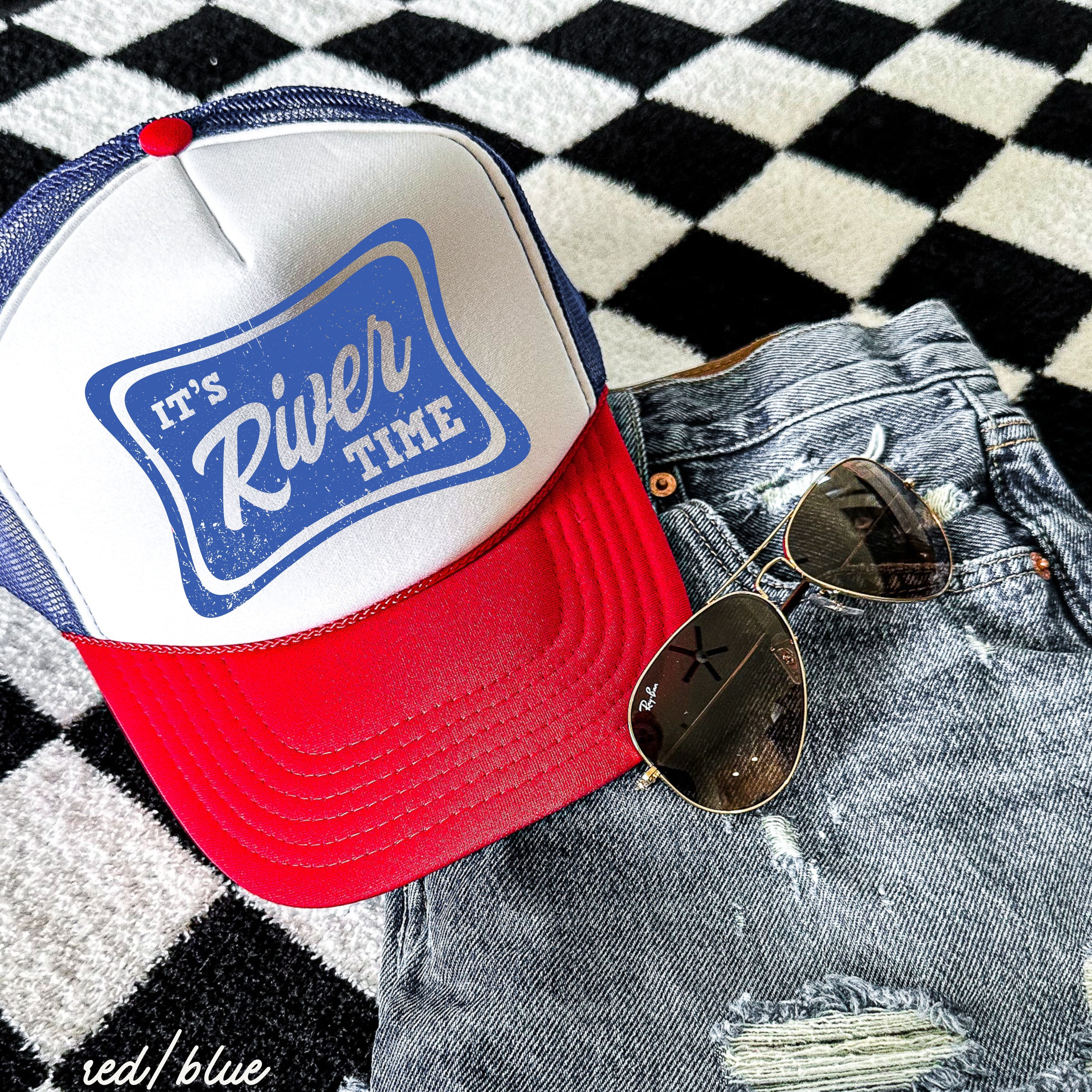 It's River Time Trucker Hat