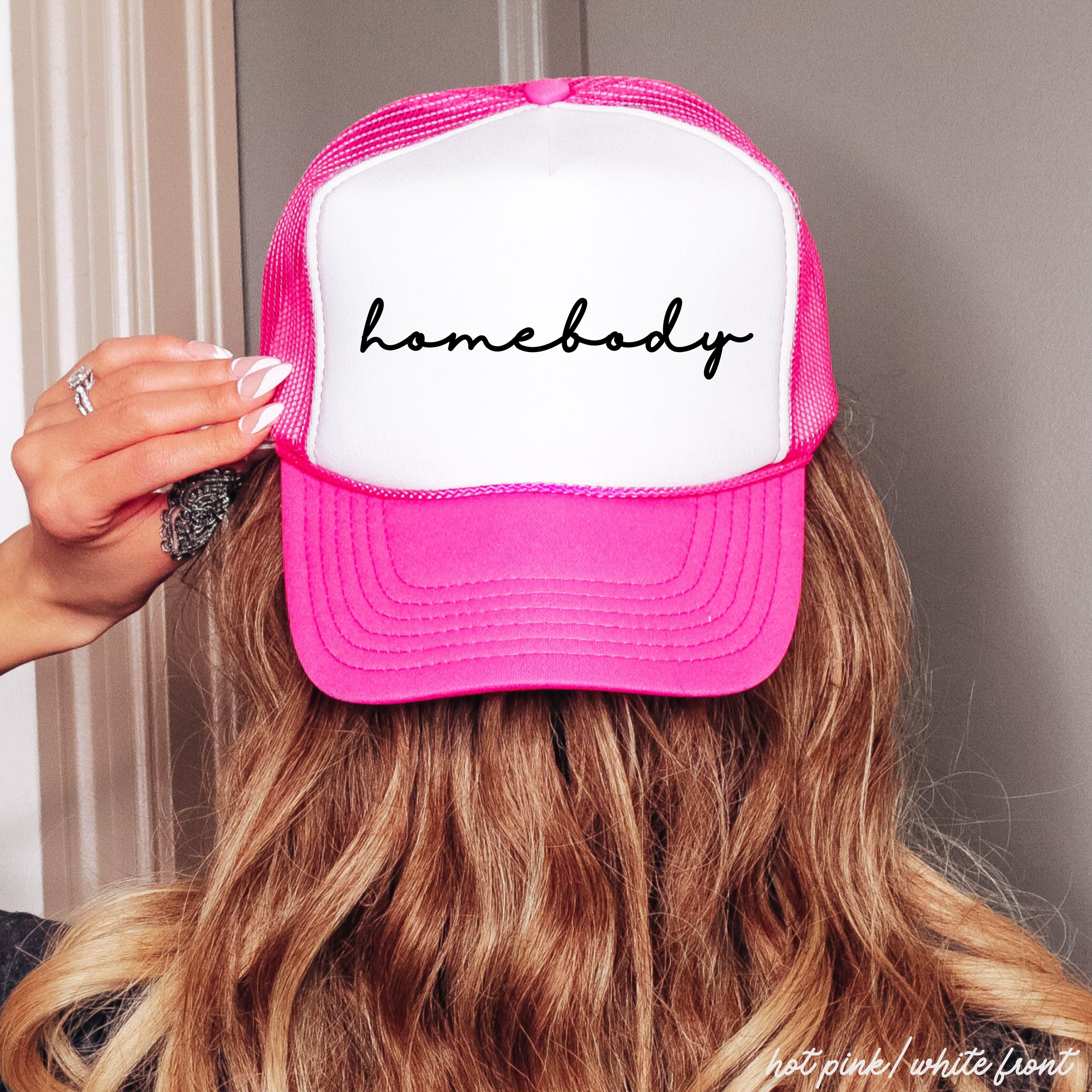 Homebody Cursive Trucker Hat