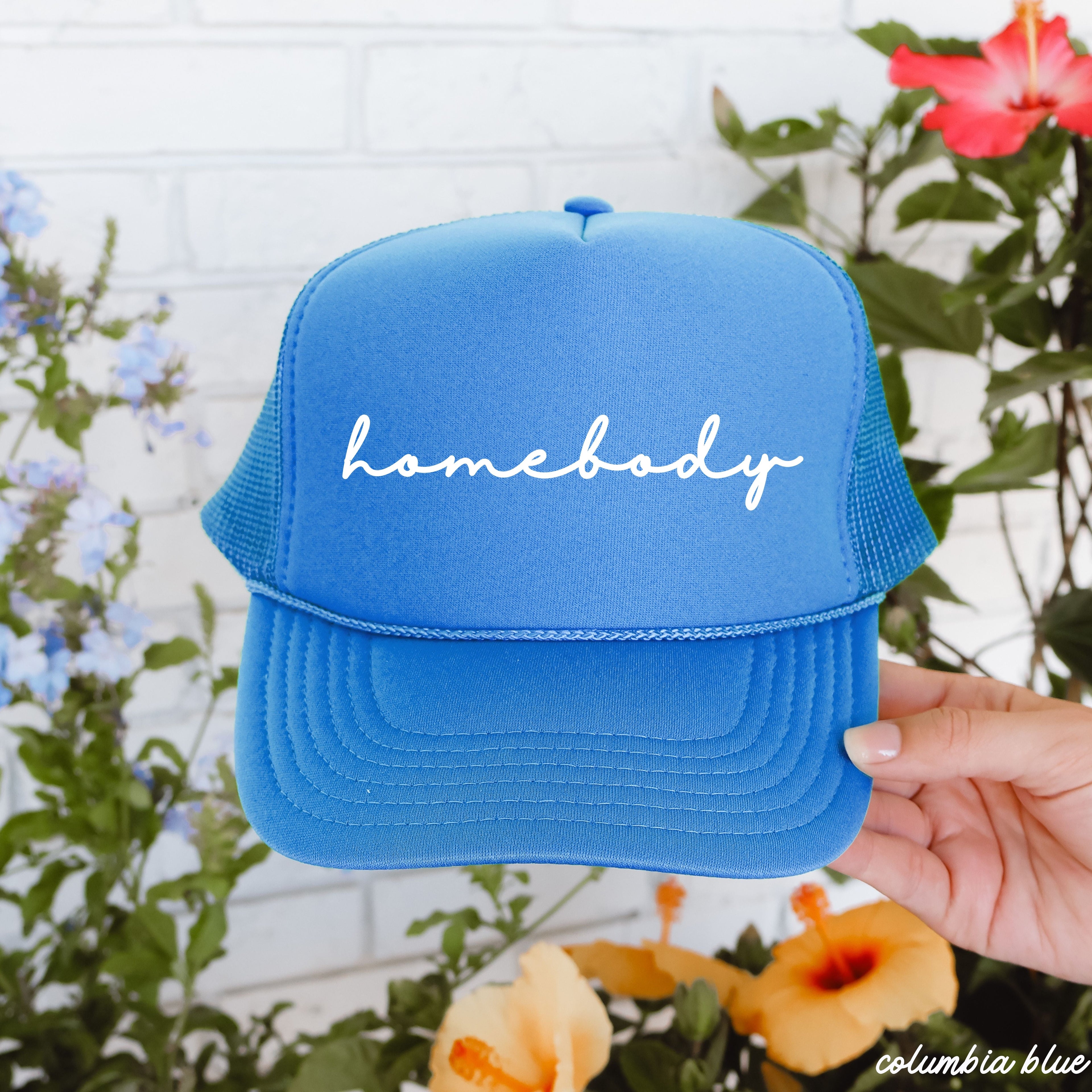Homebody Cursive Trucker Hat