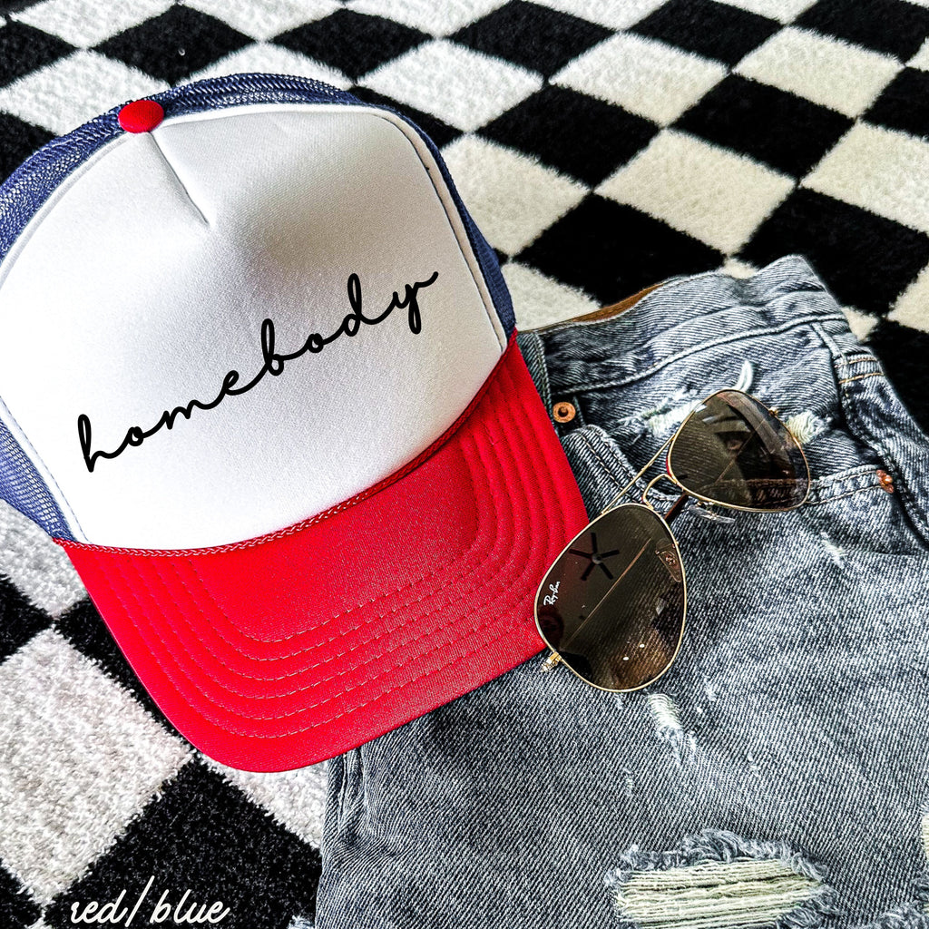 Homebody Cursive Trucker Hat