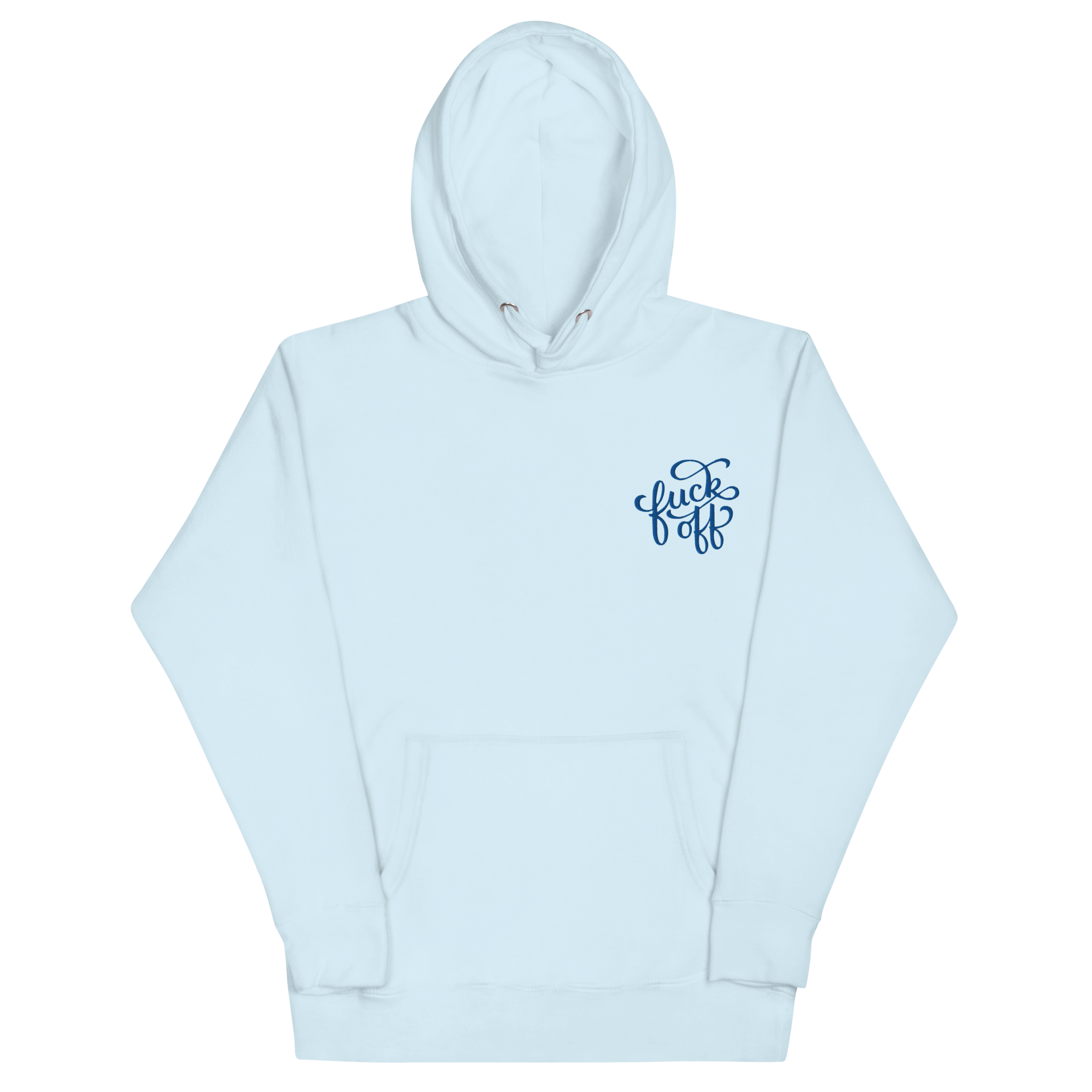 Fuck Off Embroidered Hoodie