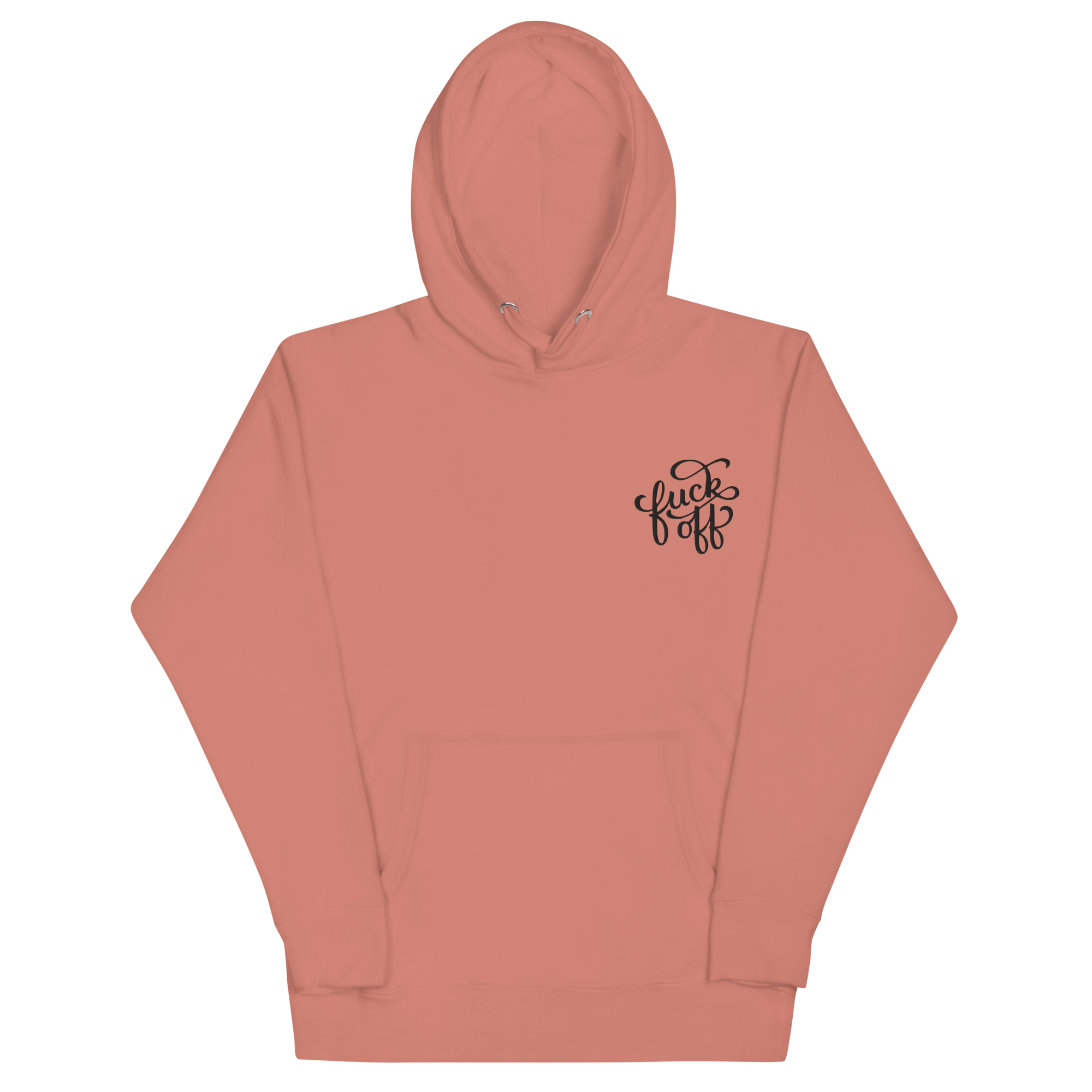 Fuck Off Embroidered Hoodie