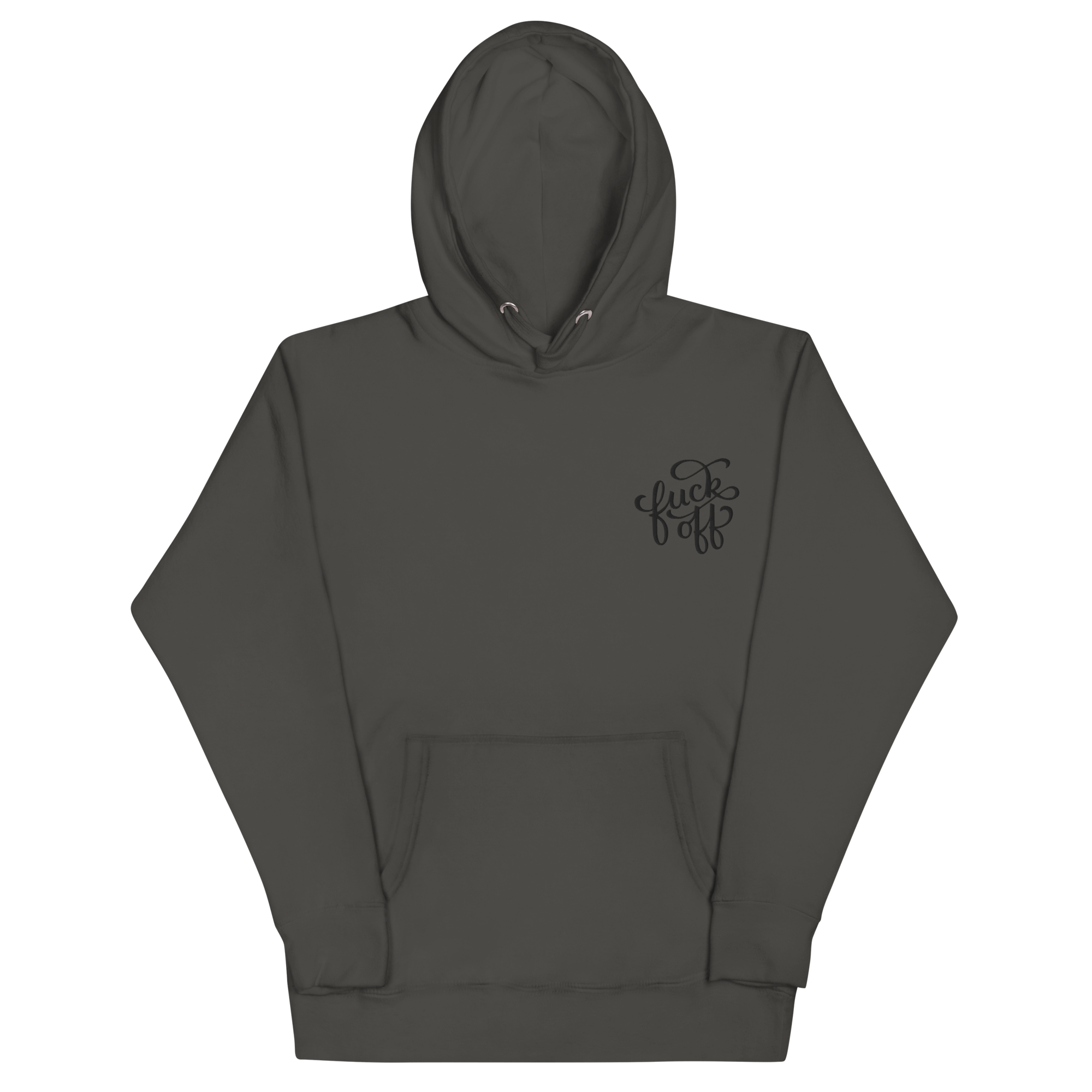 Fuck Off Embroidered Hoodie