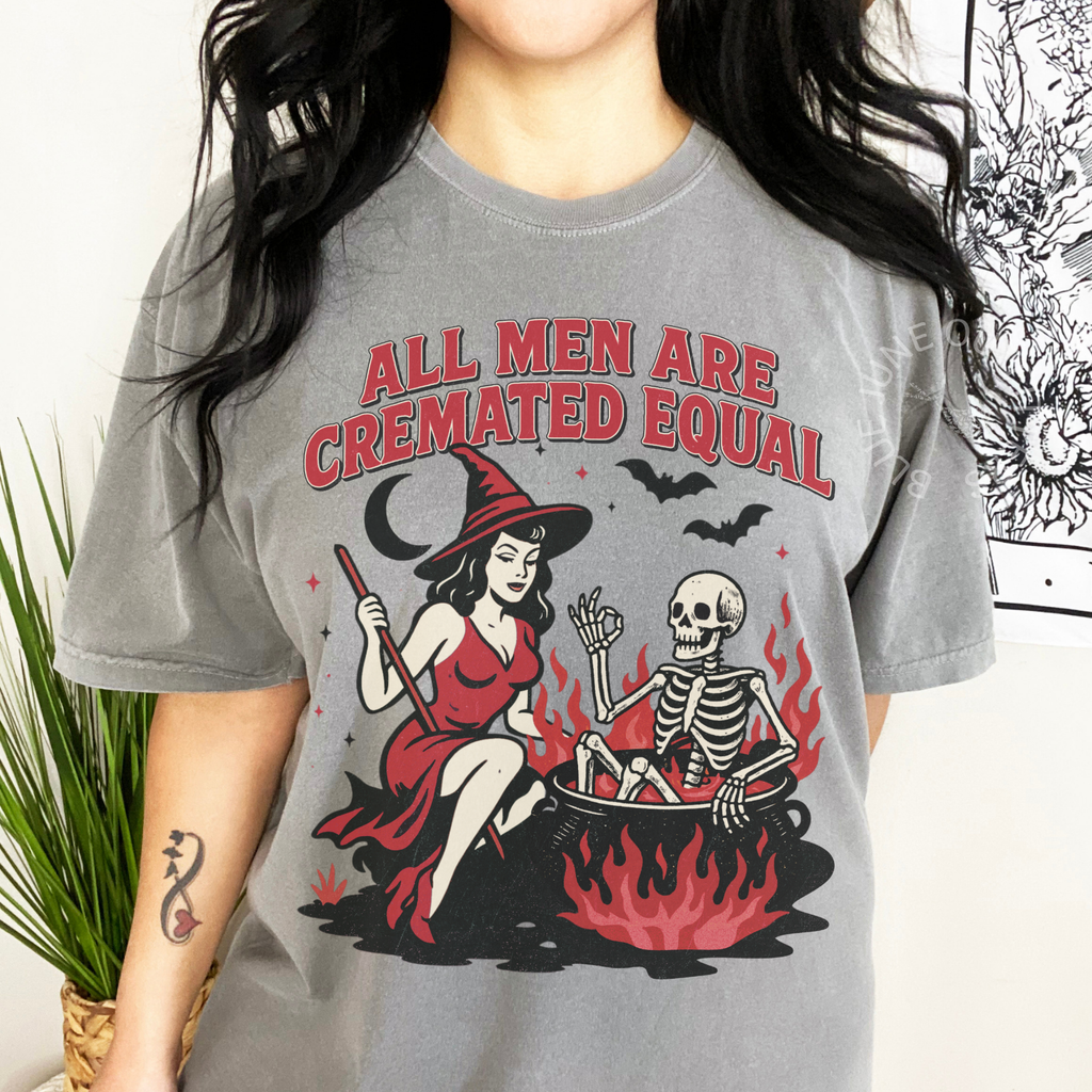 All Men Are Cremated Equal Graphic Tee