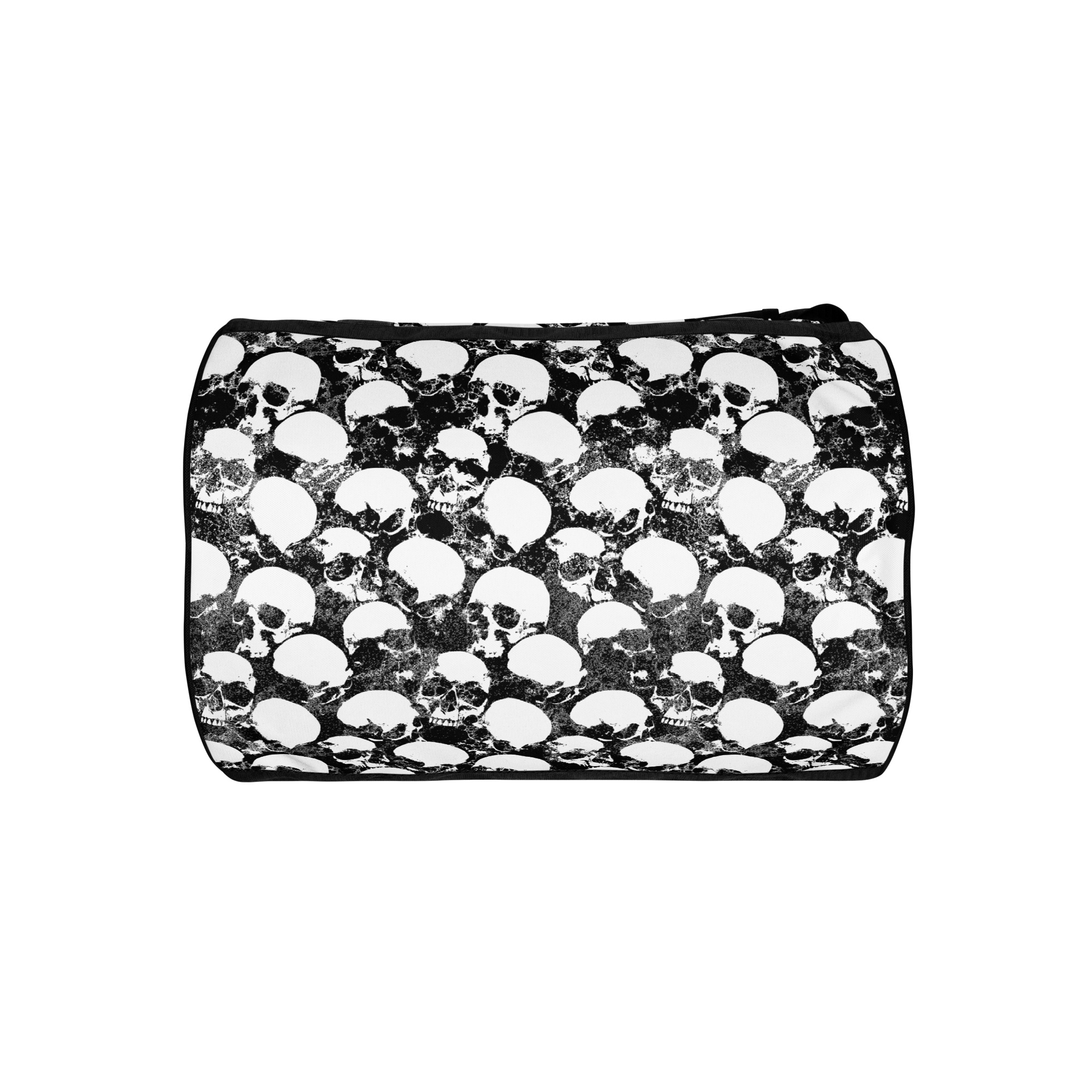 Grunge Skull All-Over Print Gym Bag