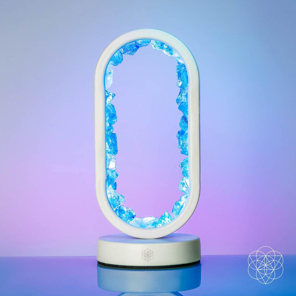 Clear Quartz Aura Lamp