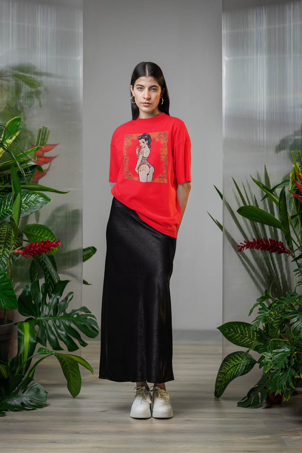 Bite Me Slim Fit Graphic Tee