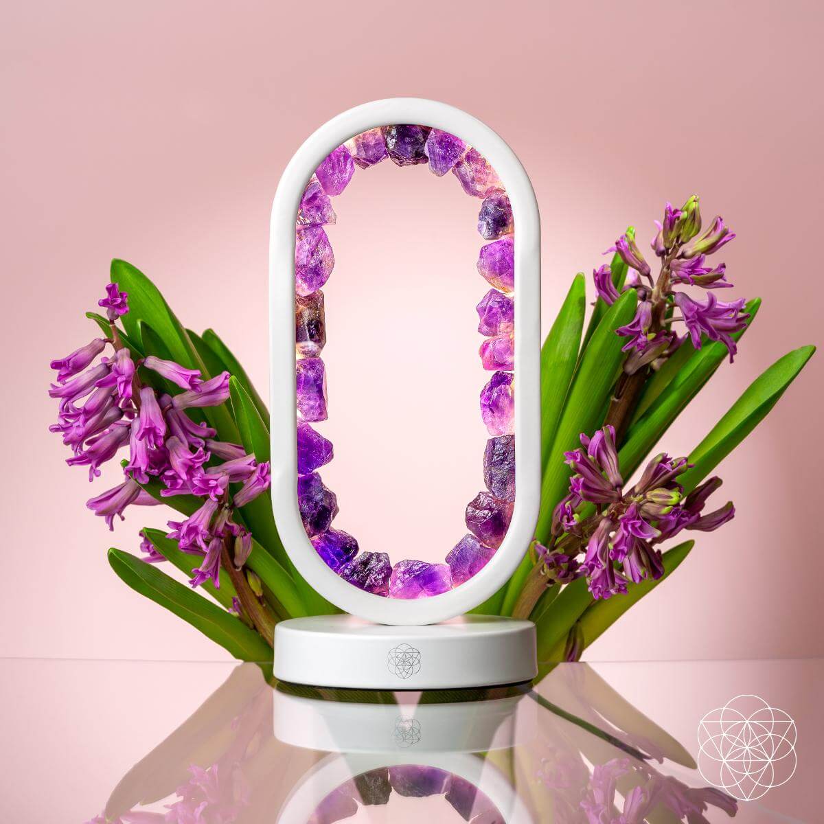 Portal to Peace Amethyst Lamp
