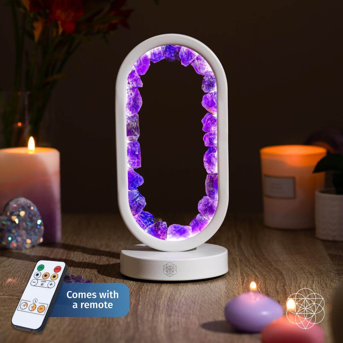 Portal to Peace Amethyst Lamp