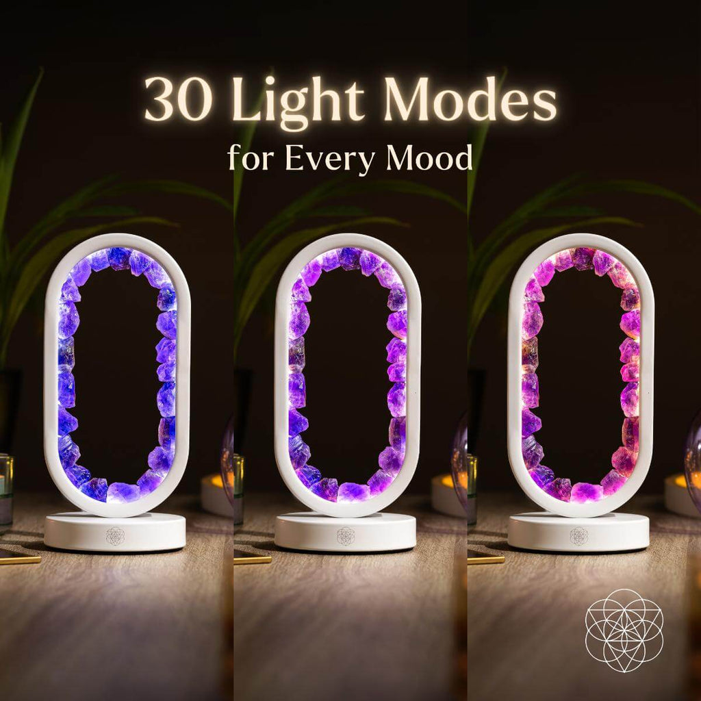 Portal to Peace Amethyst Lamp