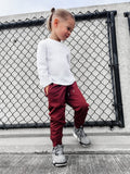 Veteran Slim Fit Jogger — Crimson