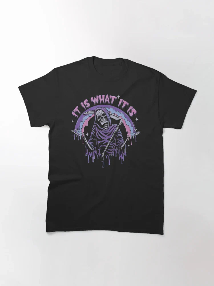 Death ~ It Is What It Is ~ Pastel Goth Grim Reaper Drip