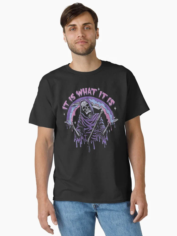 Death ~ It Is What It Is ~ Pastel Goth Grim Reaper Drip