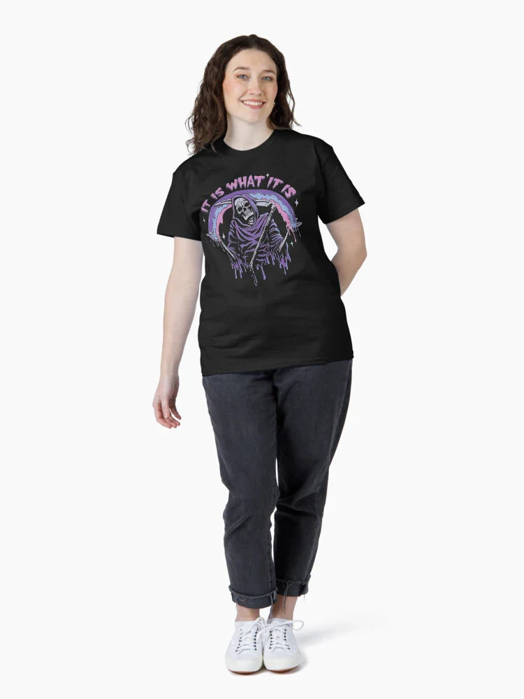 Death ~ It Is What It Is ~ Pastel Goth Grim Reaper Drip