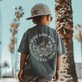 Surf N Ride Tee — Faded Gray