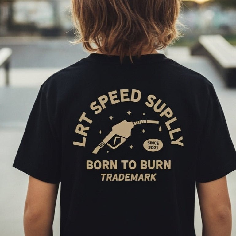 The Speed Supply Tee — Black
